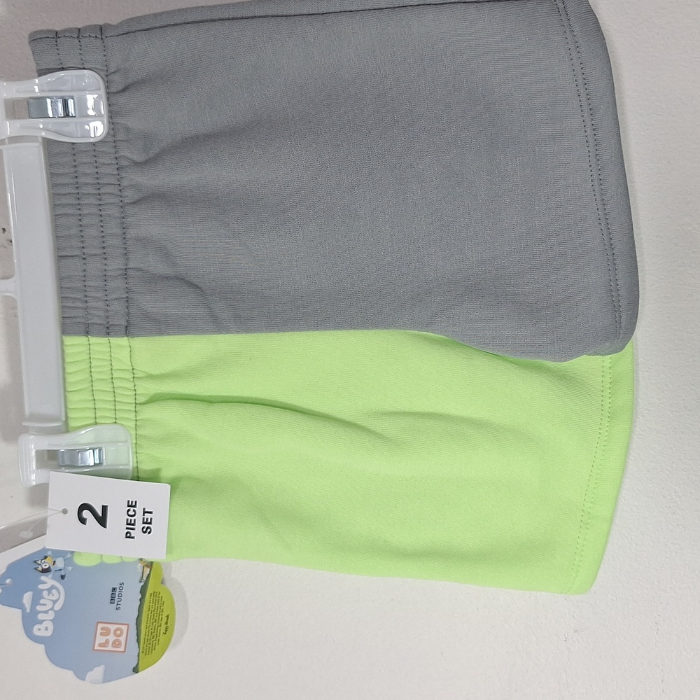 Kids Bluey Cartoon Tank Top and Shorts Summer Set Size 4T - Picture 5 of 8